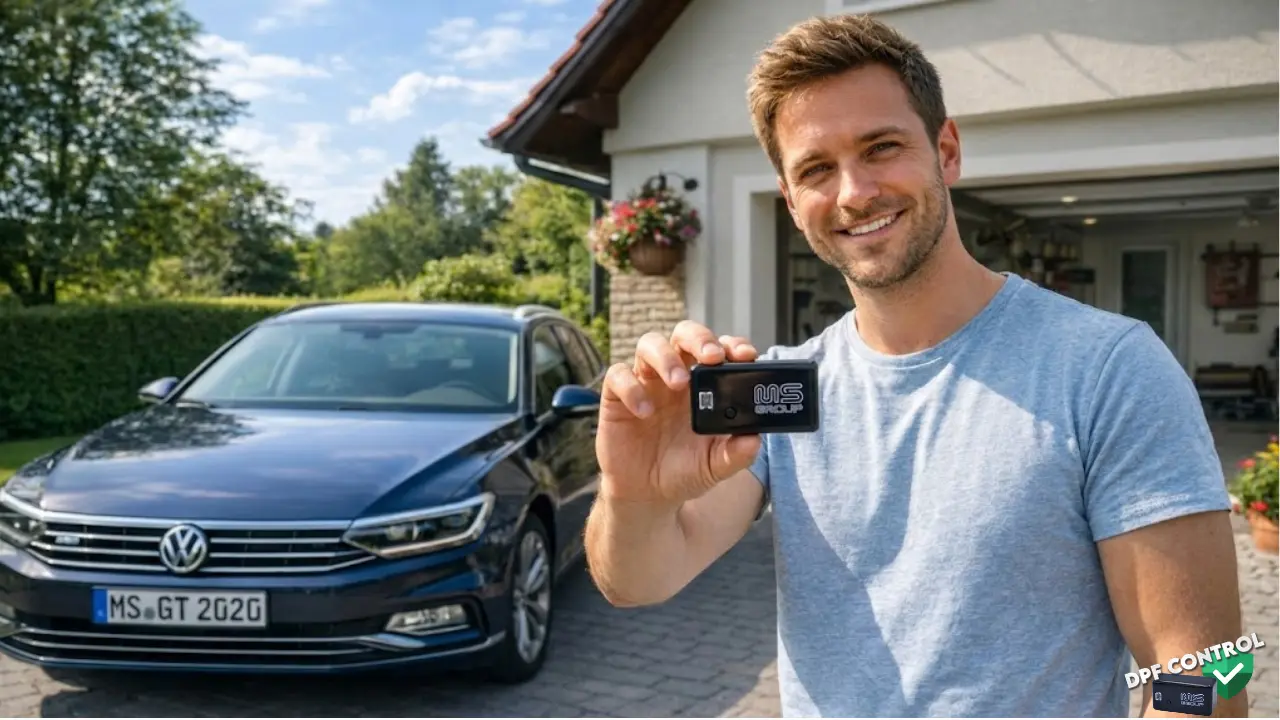 DPF Control Steuergerät zur Überwachung der Dieselpartikelfilter-Regeneration – Volkswagen Passat, Golf, Touareg (TDI) und andere Dieselmotoren