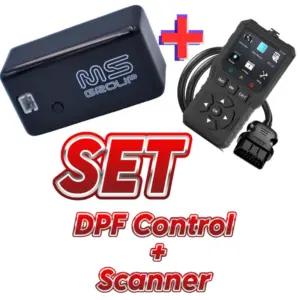 Profesionalni paket za zdravje dizelskih motorjev – DPF Control + diagnostični skener V529