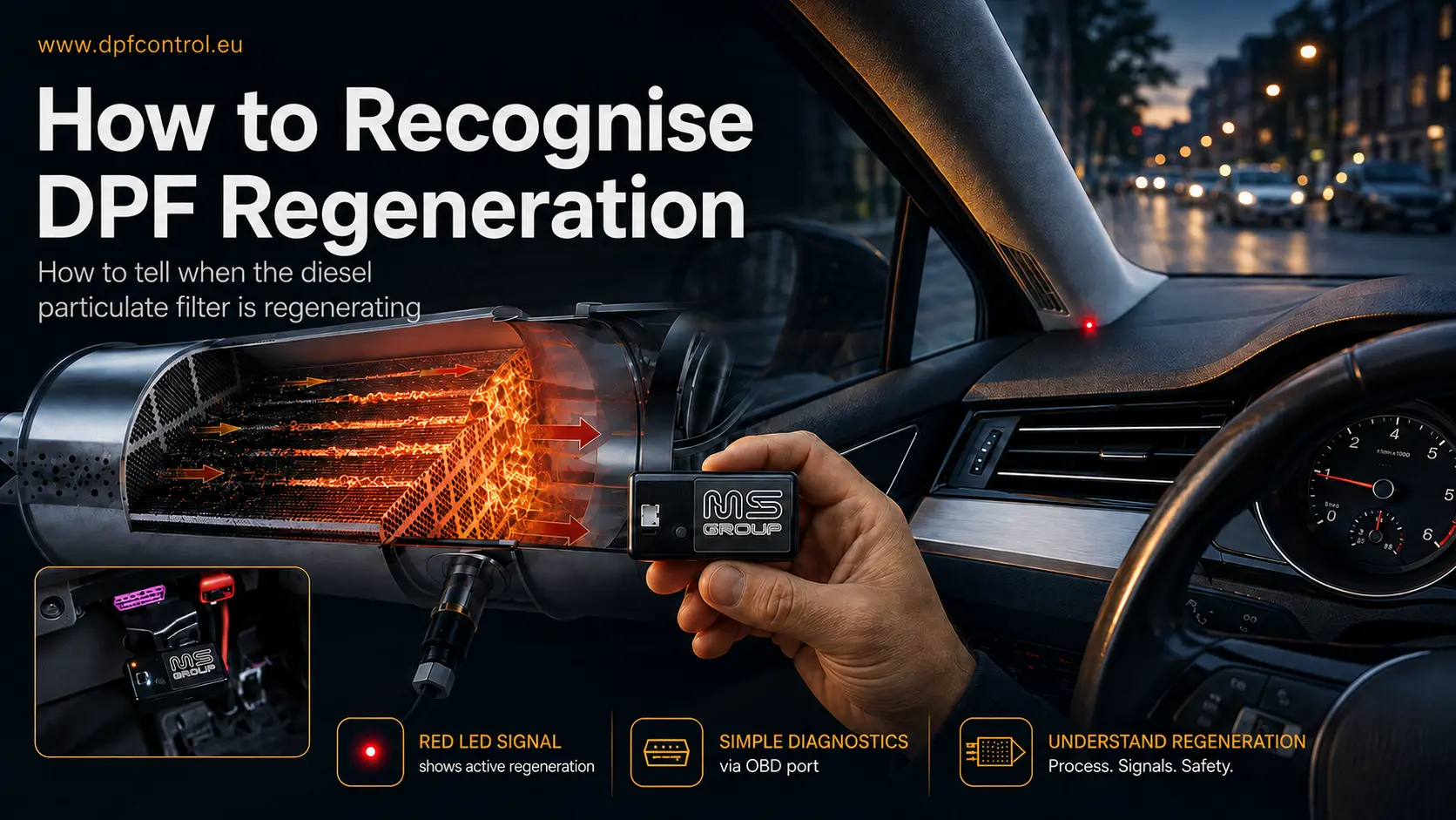 🔥🔴 How to Tell If Your DPF Is Regenerating – Signs, Duration and What to Do